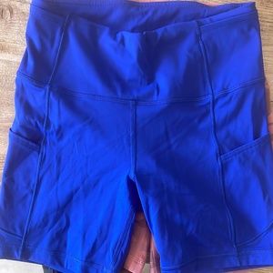lululemon fast and free biker shorts